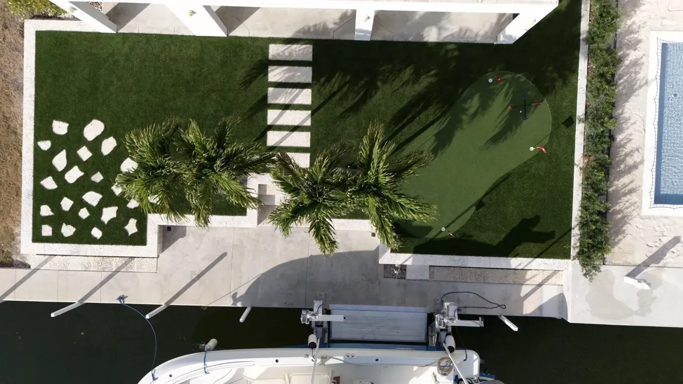 Keyscape landscaping work near Key Largo