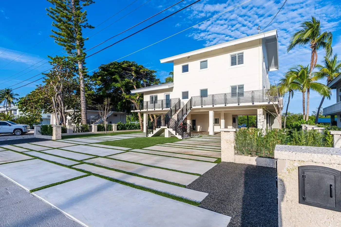 Keyscape landscaping project at a Tavernier home in the Florida Keys